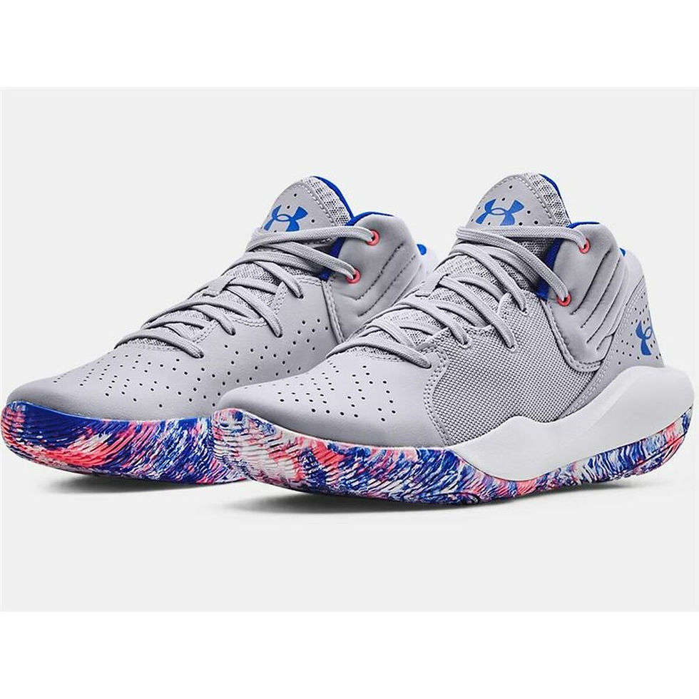 Miniaturbild: Basketballschuhe für Erwachsene Under Armour Jet '21 Grau