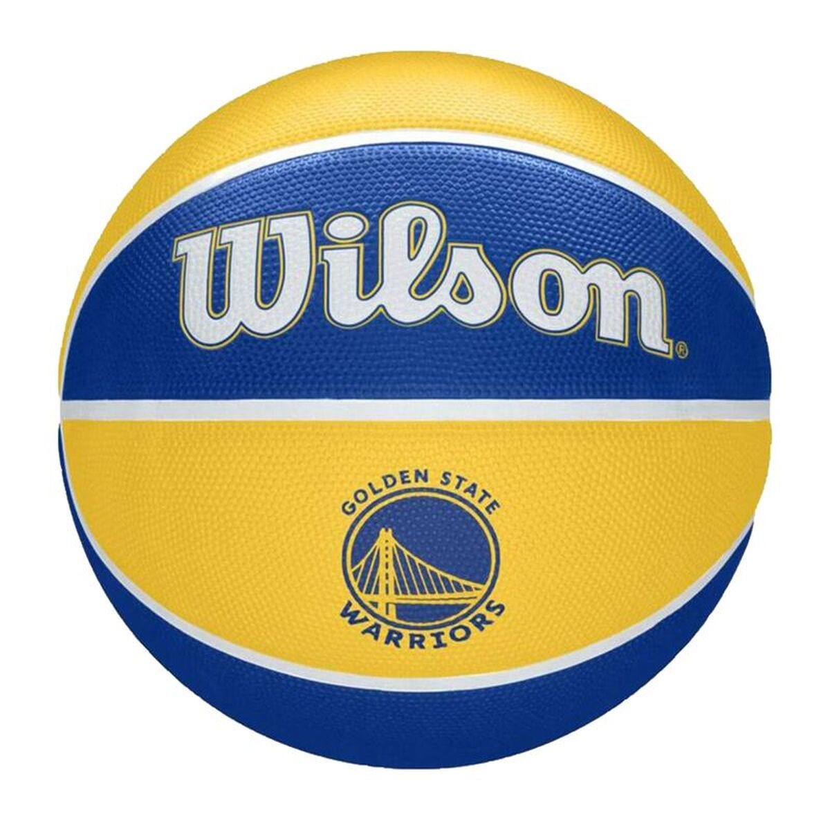 Basketball Wilson NBA Team Tribute Warriors Blau 7 Kautschuk (Größe 7)