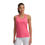 Miniaturbild: Ärmelloses Damen-T-Shirt Under Armour Rosa Fitness