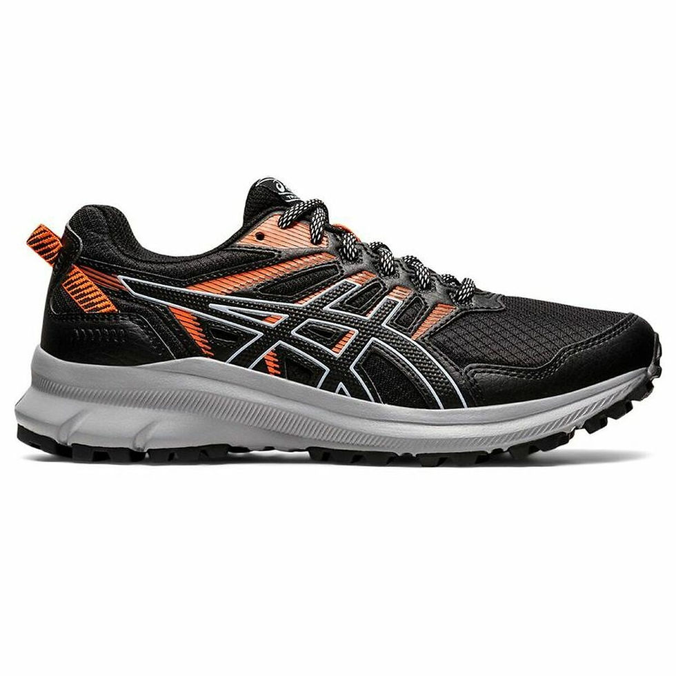 Miniaturbild: Laufschuhe für Erwachsene  Trail  Asics Scout 2  Schwarz/Orange Schwarz