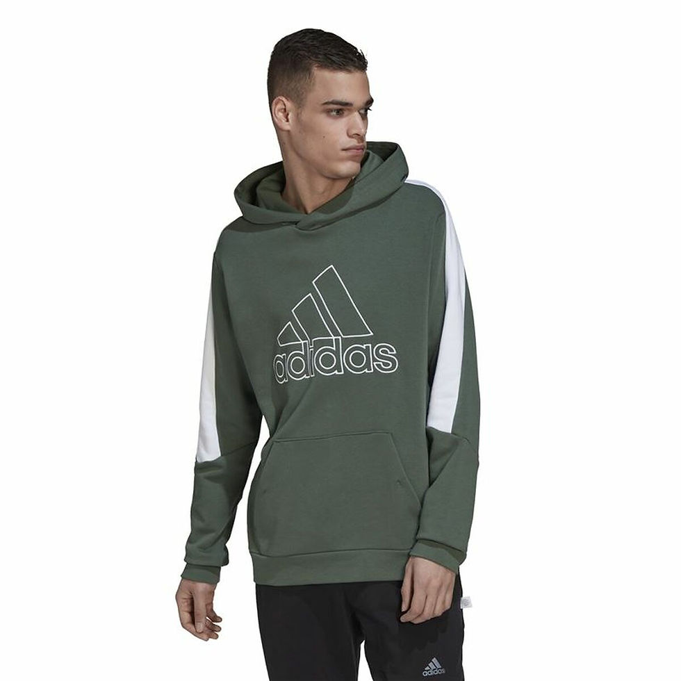 Miniaturbild: Herren Sweater mit Kapuze Adidas Future Icons grün