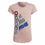 Miniaturbild: Kurzarm-T-Shirt für Kinder Adidas Girl Power Rosa