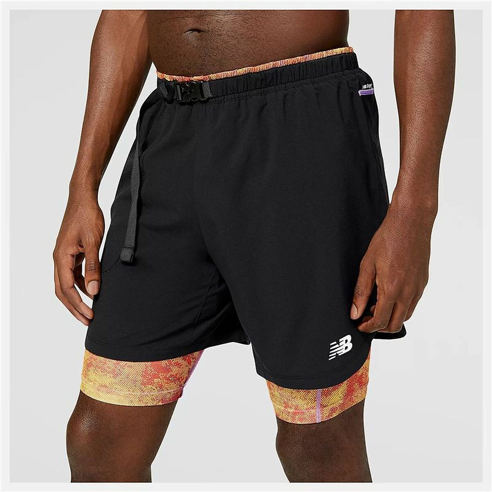 Miniaturbild: Sport Shorts New Balance Impact Run 2 in 1 Schwarz Herren
