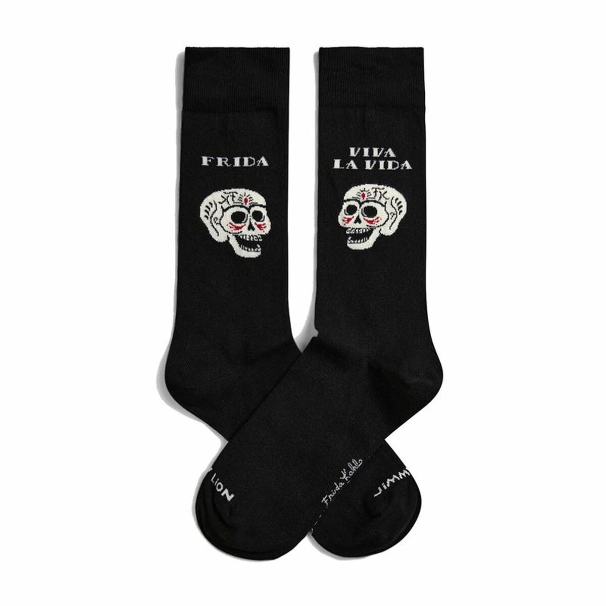 Socken Jimmy Lion Frida Viva La Vida Schwarz 41-46