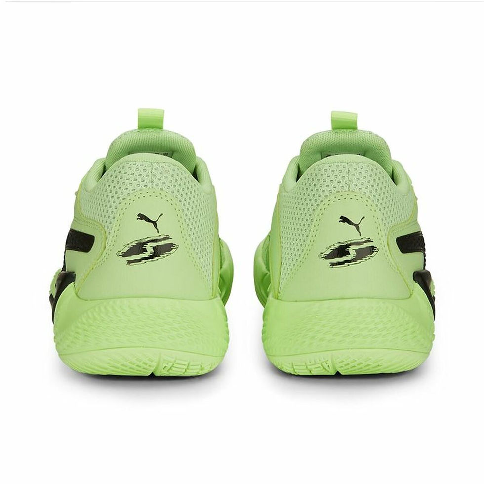 Miniaturbild: Basketballschuhe für Erwachsene Puma Court Rider Chaos Neongrün