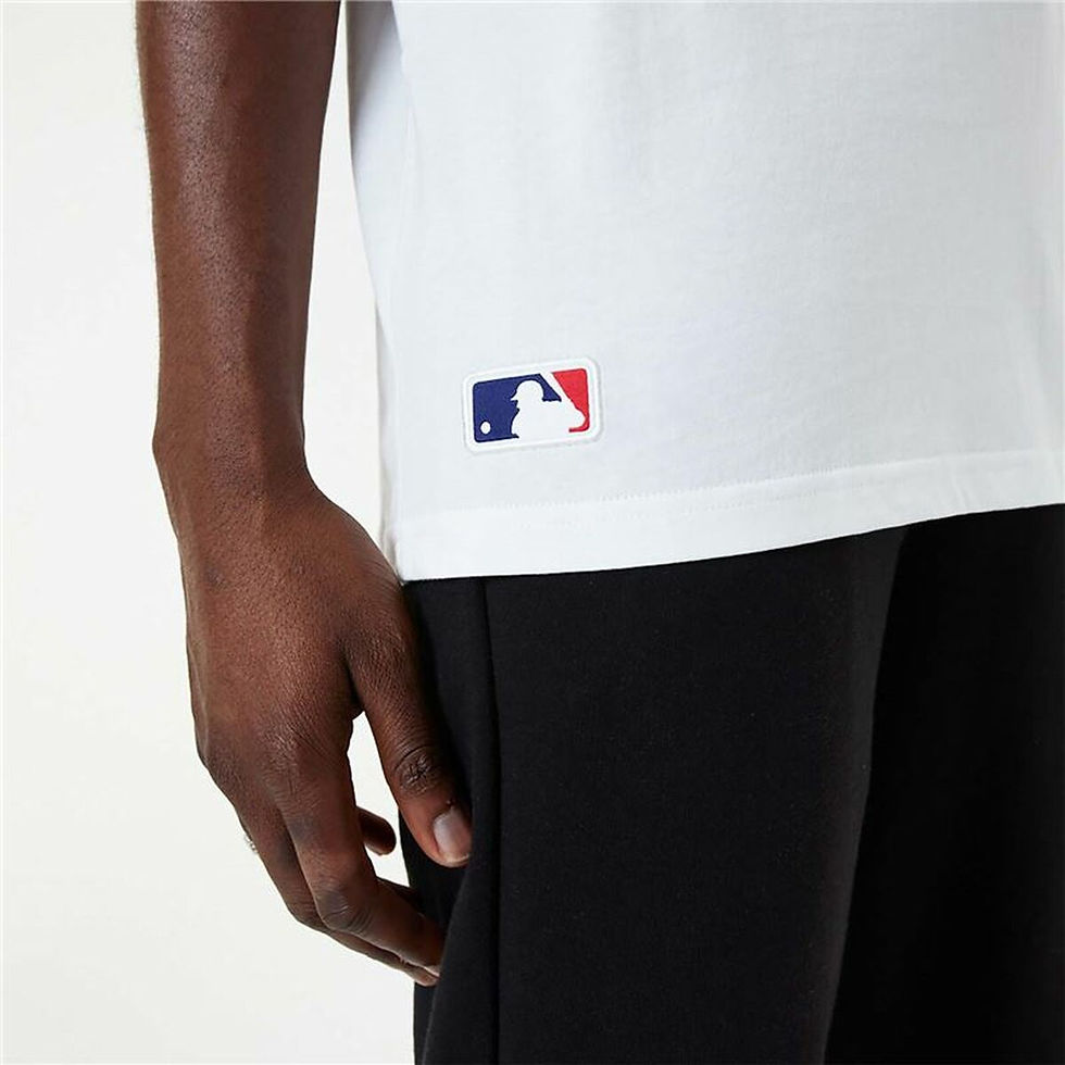 Miniaturbild: Basketball-T-Shirt New Era MLB League Essentials LA Dodgers Weiß