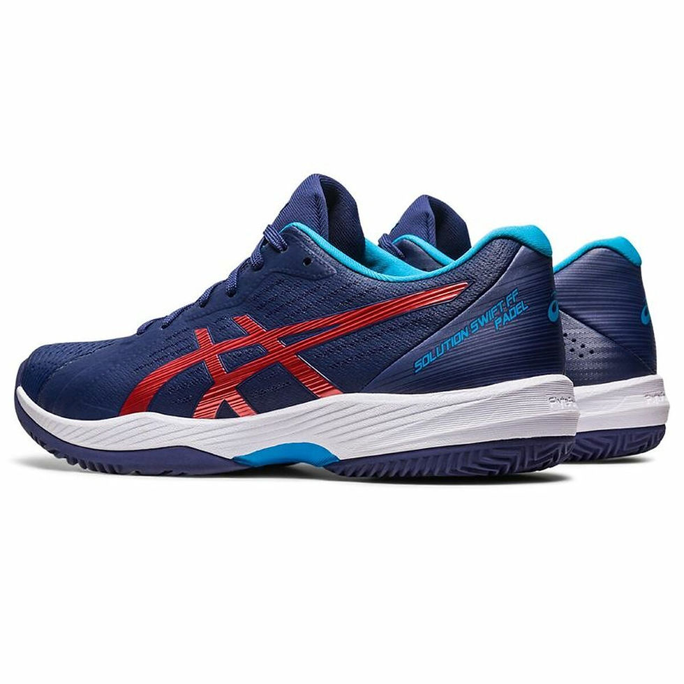 Miniaturbild: Padel-Sportschuhe für Erwachsene Asics Solution Swift FF Dunkelblau Herren