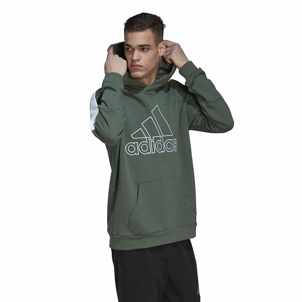 Miniaturbild: Herren Sweater mit Kapuze Adidas Future Icons grün