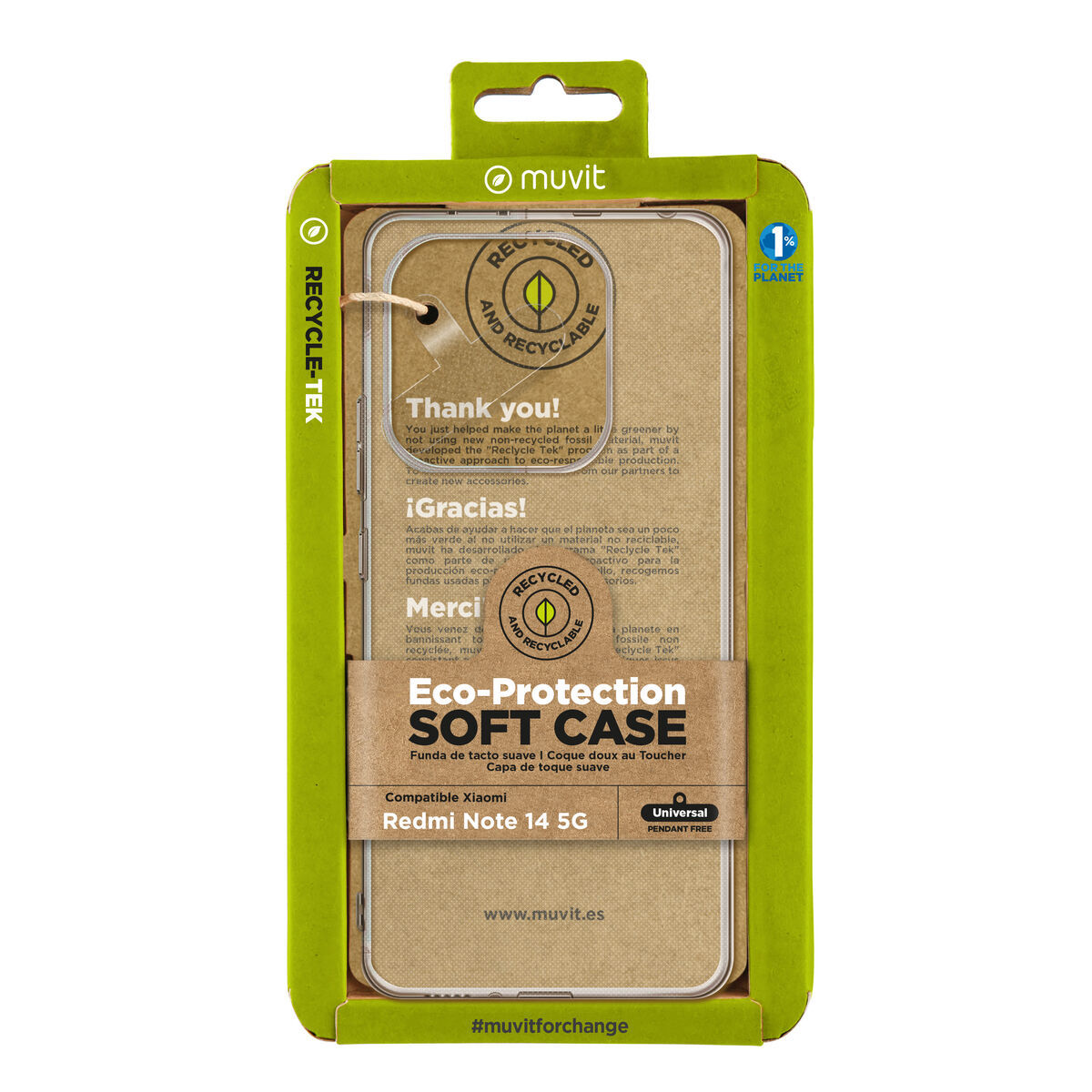 Handyhülle Muvit Durchsichtig