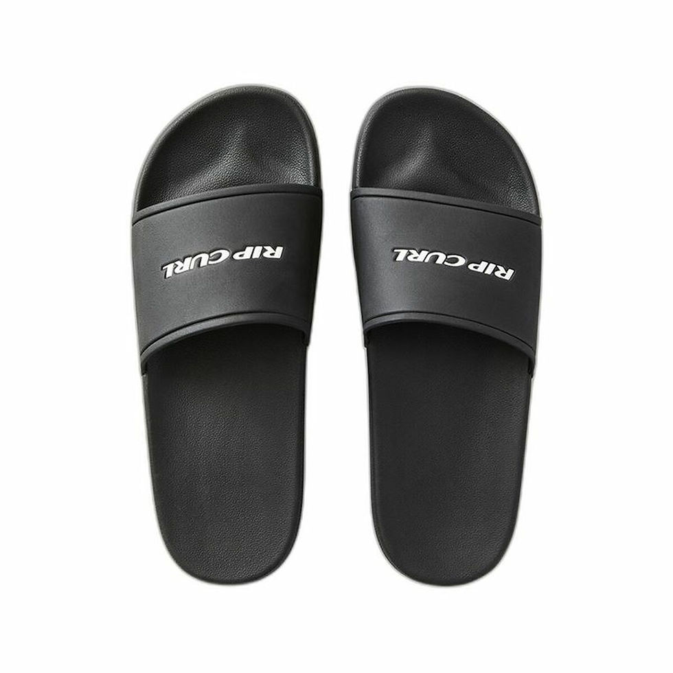 Miniaturbild: Flip Flops für Männer Rip Curl Side Slide Open Toe Schwarz