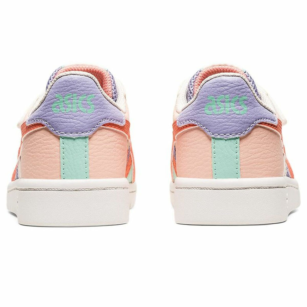 Miniaturbild: Tennisschuhe für Kinder Asics Japan Rosa Beige