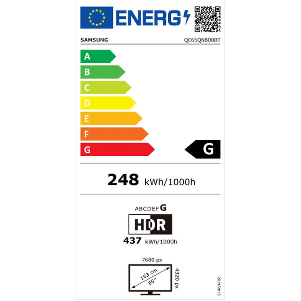 Miniaturbild: Smart TV Samsung 65QN800B 65" 8K Ultra HD