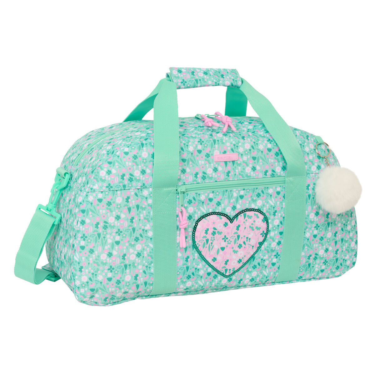 Sporttasche Safta Cuore Minze 50 x 26 x 20 cm