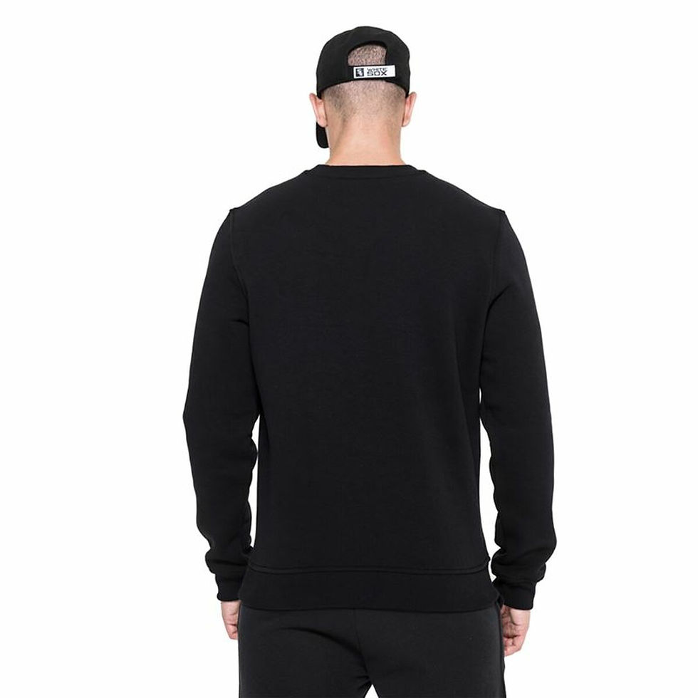 Miniaturbild: Herren Sweater mit Kapuze New Era MLB Chicago White Sox Schwarz