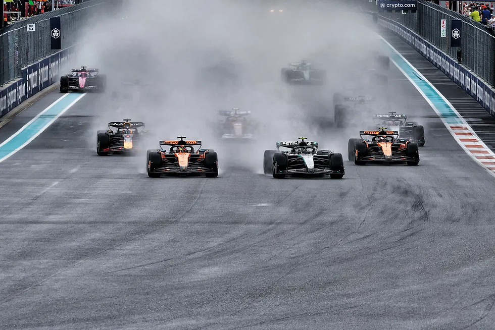 Start F1 sprintu v Miami 2025