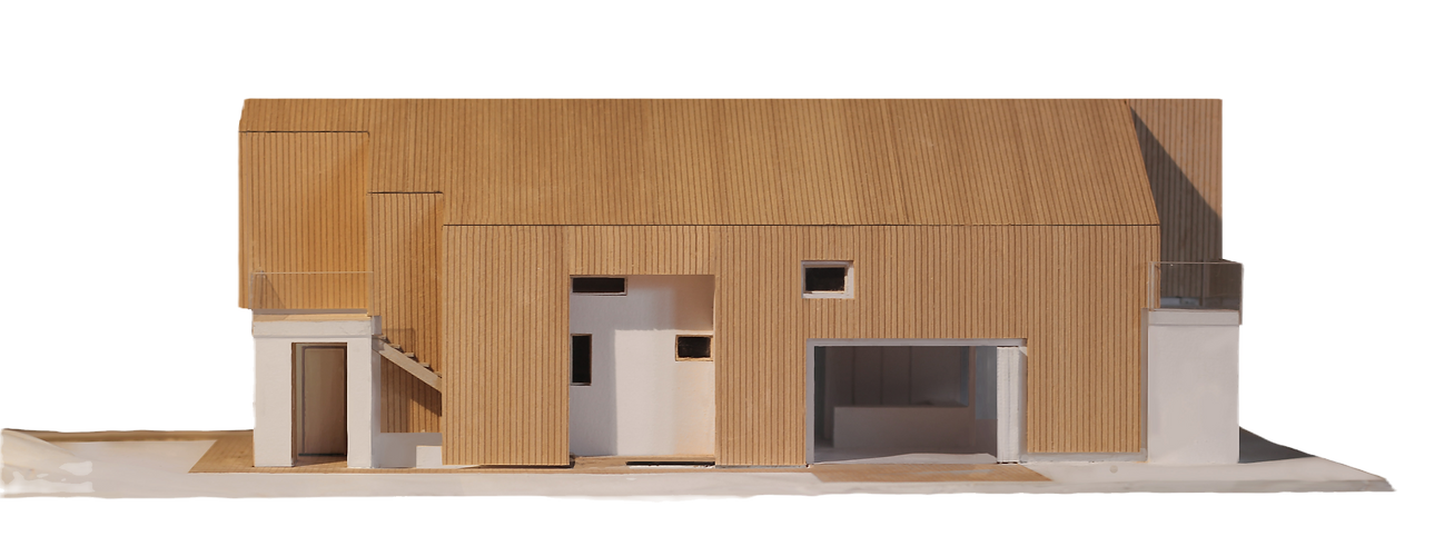 Model arkitekttegnet enebolig
