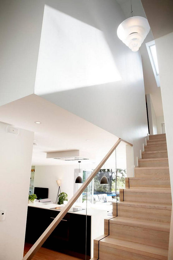 Eiketrapp Designkjøkken Arkitetekttegnet enebolig