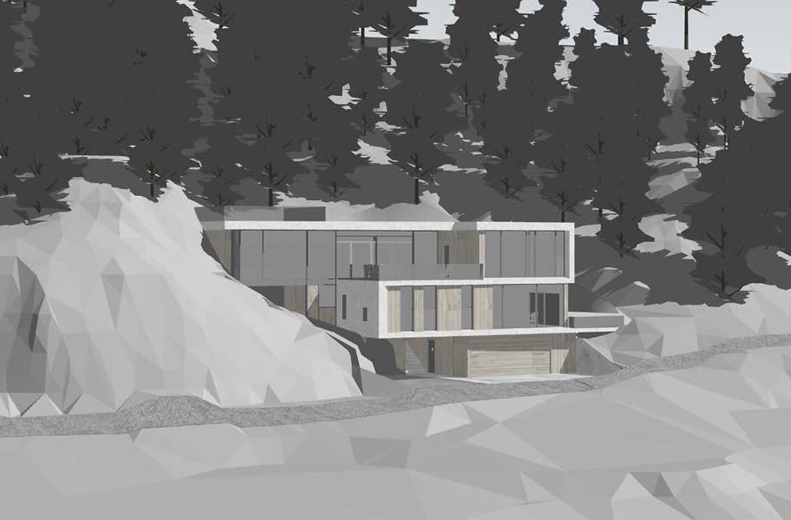 Tomannsbolig Jeløy Arkitekttegnet Panoramautsikt Design Moderne Balkong Garasje Takterrasse Sjøutsikt