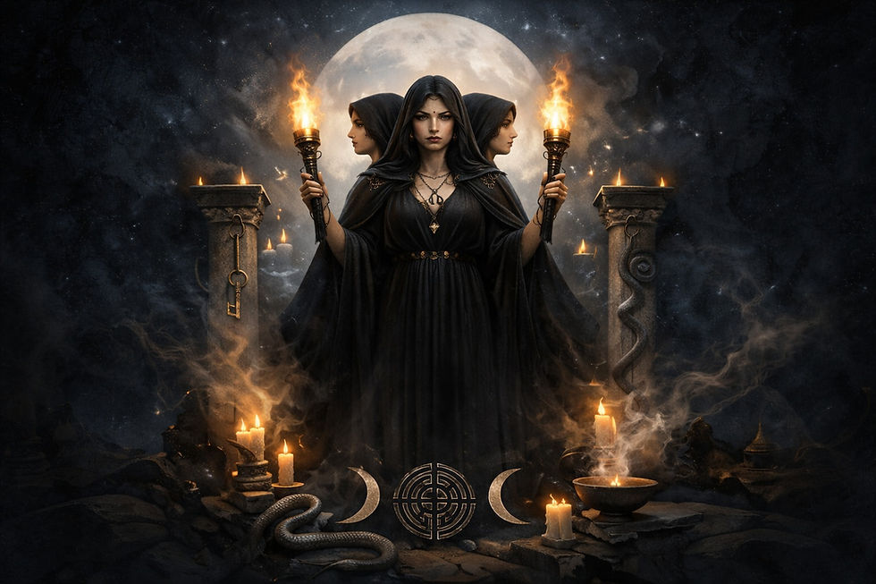 Hekate e o Feminino Ancestral: a força que acolhe, guia e transforma