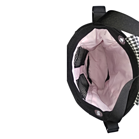 Thumbnail: Inogen G3 Crossbody in Houndstooth & Black