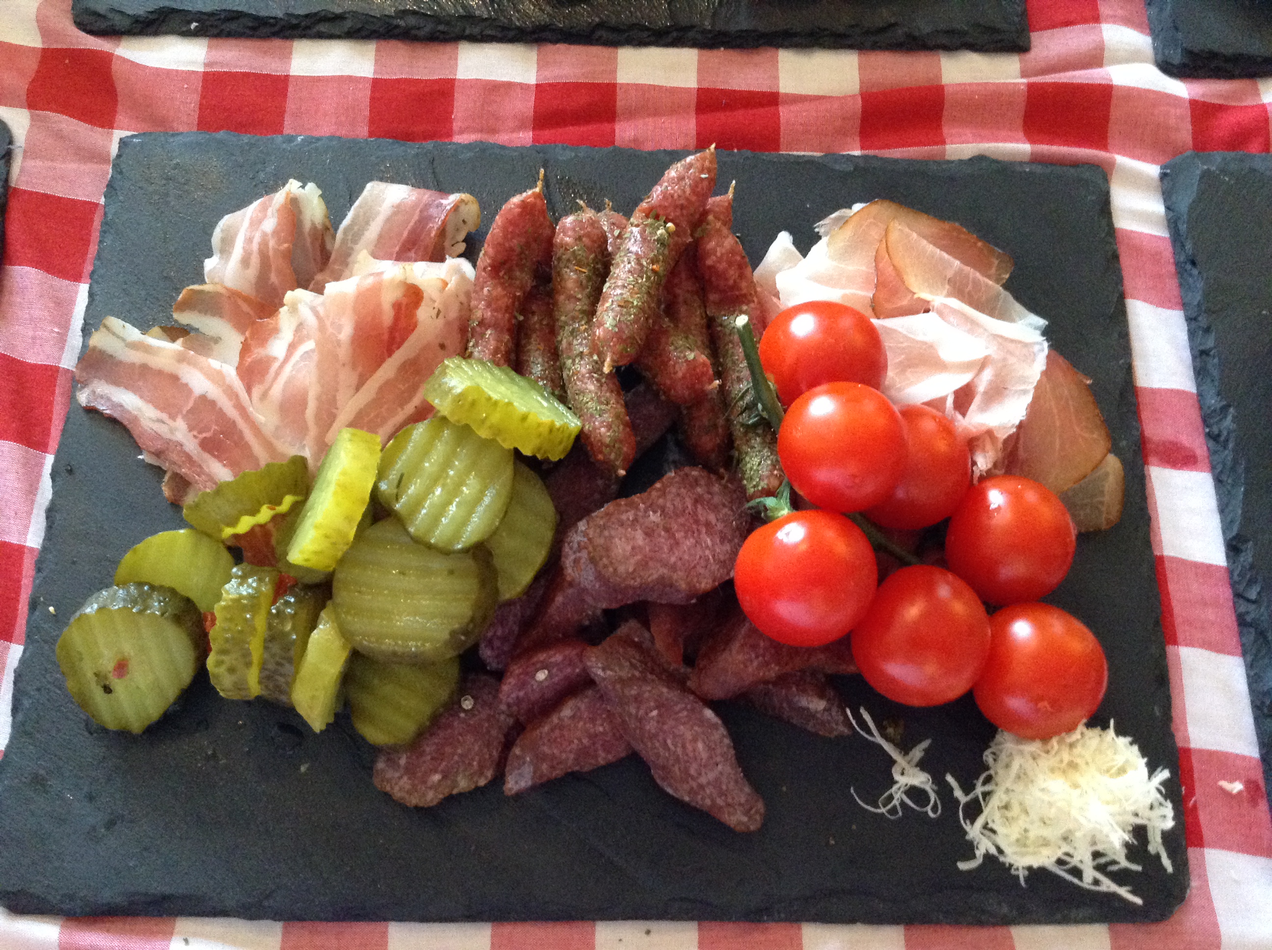Sample Speckmobile menu dishes