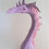 Thumbnail: Large Pink Dragon Sculpture - Handmade sculpture, display art piece