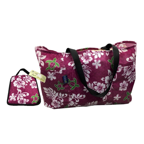 バッグ Happy Lucky Hawaii Spirit Foldable Multi-Pocket Tote Bag (FT-0302) | JY