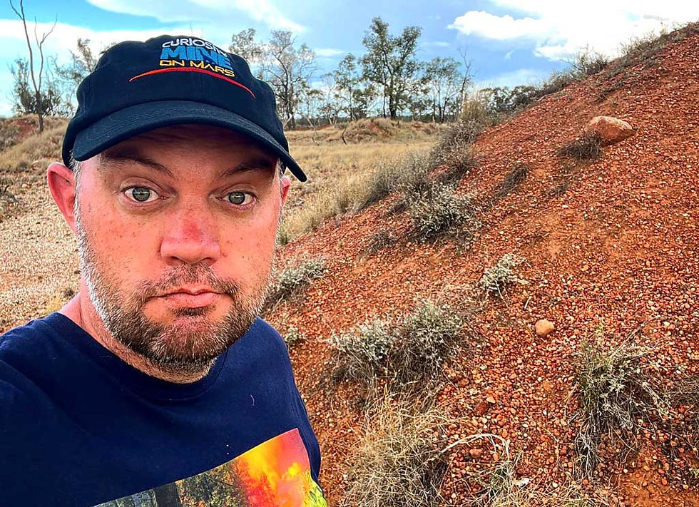 Videographer and keen historian, Russell Gawthorpe is creating a new website for the Lightning Ridge Historical Society and it will be live very soon! Photo contributed