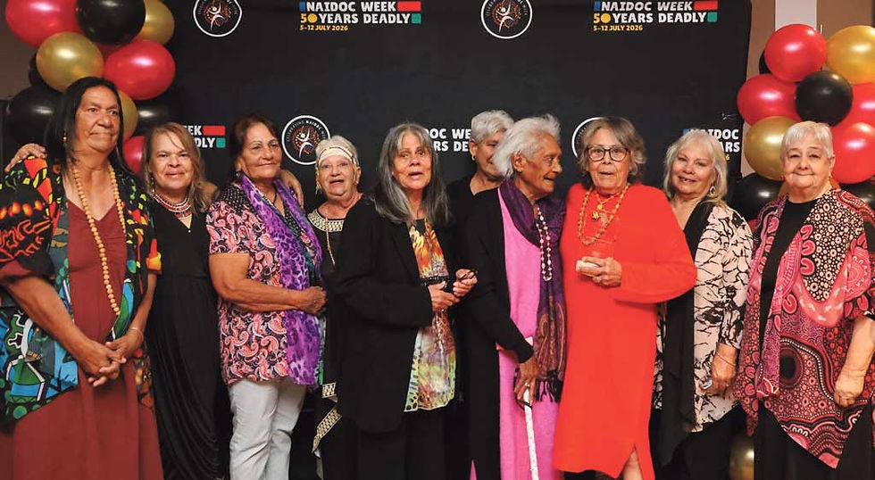 The Wirringahs Elders Group was recognised with the Community Group Award. Photo: Almalie Cook.