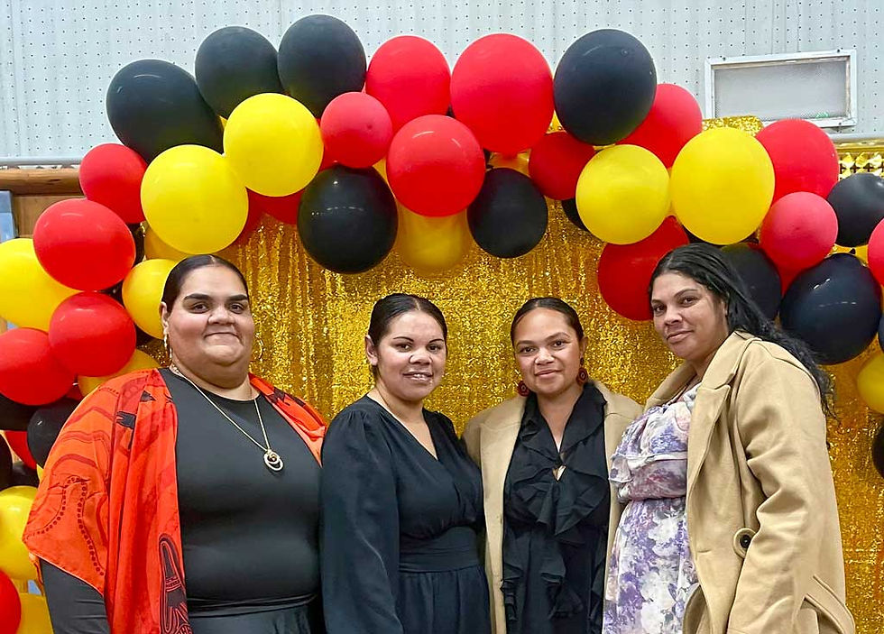 Cara Kennedy, Margaret Dennis, Deb Walford and Kaisan Walford enjoyed the evening. Photo contributed