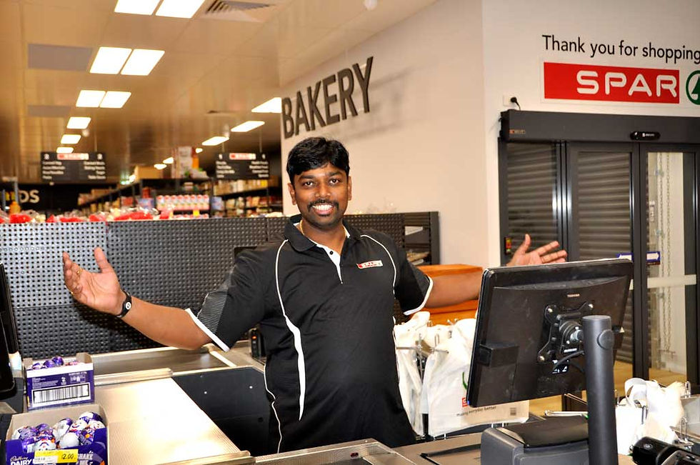 Chandra Kollipara says the staff and the Bourke community helped his store take out top honours. Photo TWH