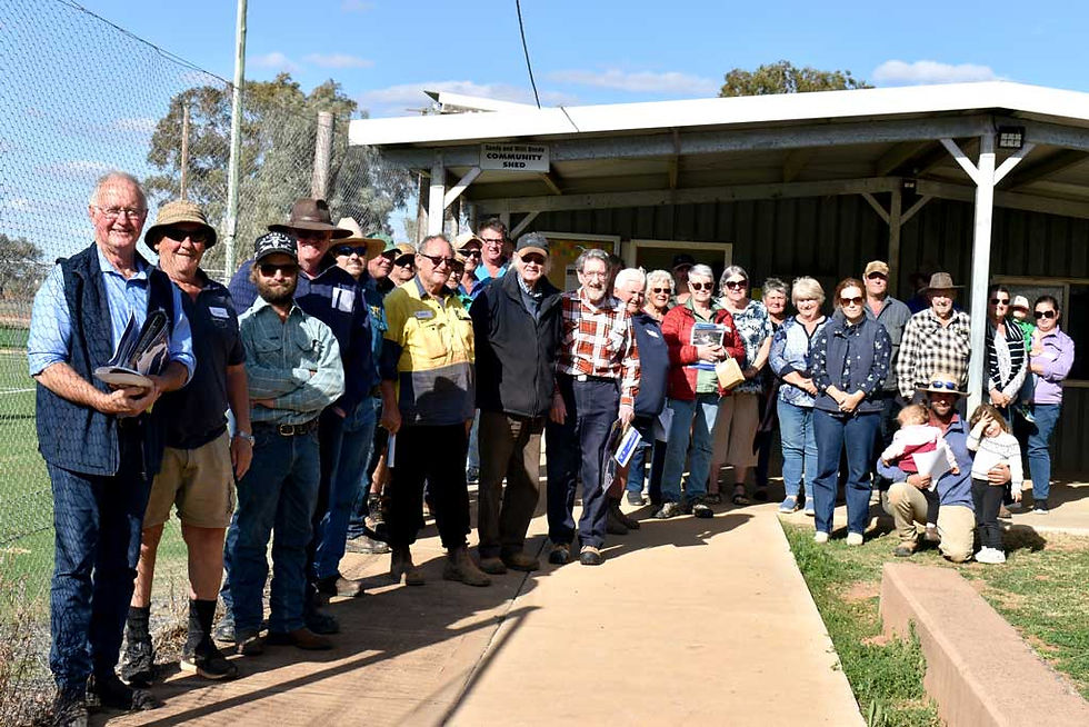 Over 70 locals attendend the meeting.