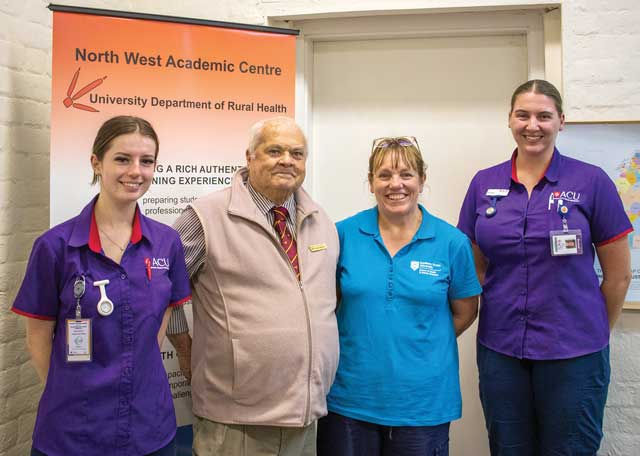 Student nurses return to Bourke
