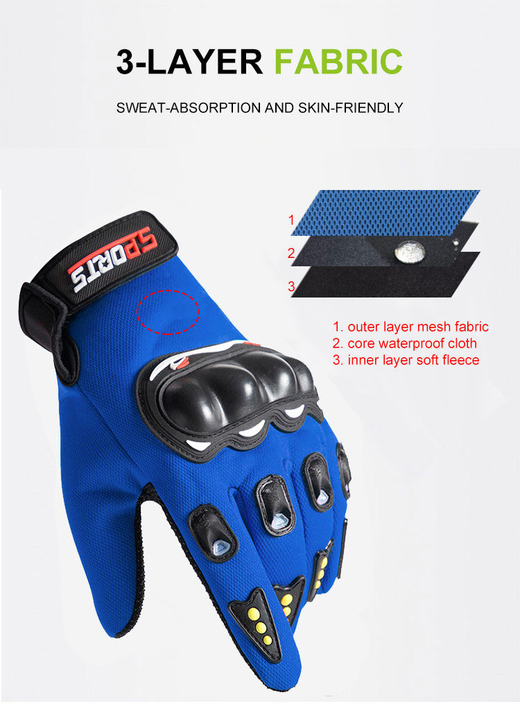 Thumbnail: Motorcycle Gloves | Breathable Protective Gear
