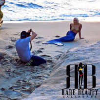 Rare Beauty, Richard Baldwin, photography, photographer, mermaid, beach, ocean, cool, fun, photoshoot, behind the scenes, bts,