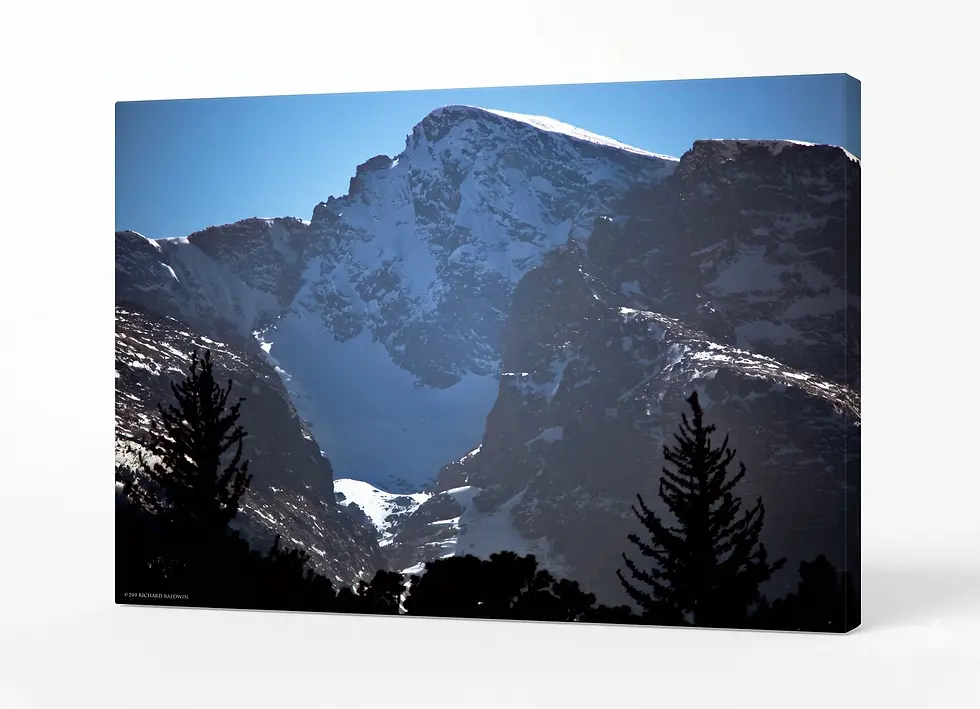 Thumbnail: 32x48" 'Mile High Echoes' Museum Grade Wraparound Canvas