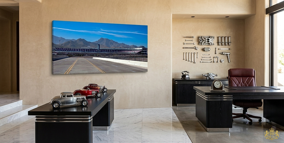 Thumbnail: 30x60" Phoenix Raceway | 'The Geometry of Speed'