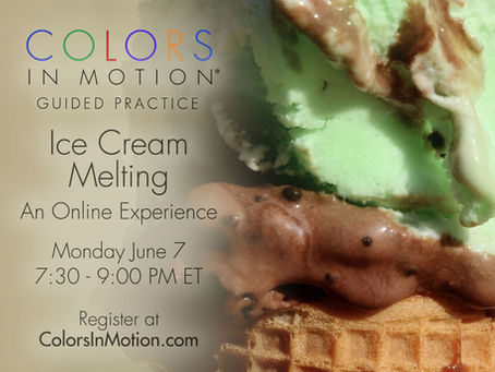 Join us: "Ice Cream Melting" Online Practice Group - Monday June 7, 2021
