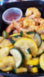 Shrimp w/ Zucchini & Squash