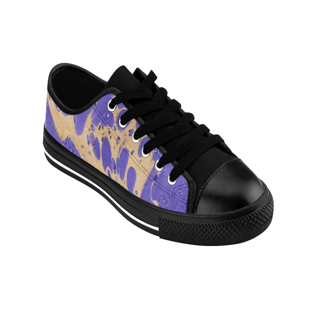 Marblelized Purple Women's Sneakers