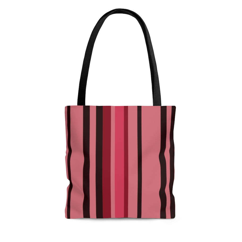 Tote Bag - Red Striped