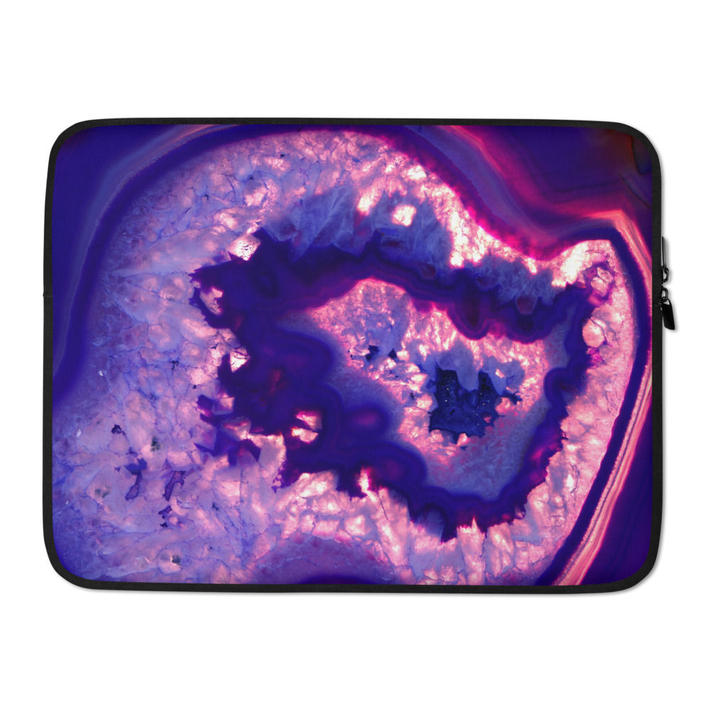 Amethyst 2 Agate Laptop Sleeve