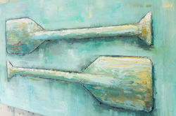 Paddles Series - Painting #3