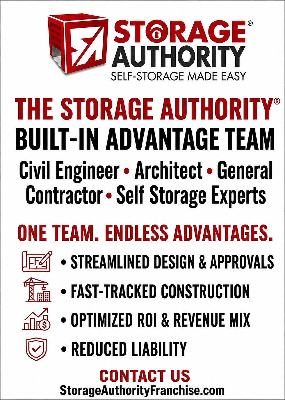 Build Your Self-Storage with a Built-In Advantage