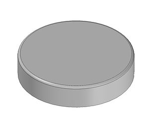 Pile Cap 465mm for use on marina piles rotomoulded from polyethylene plastic 