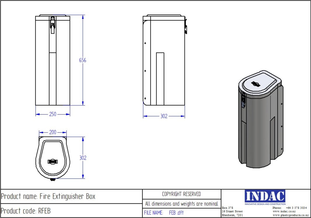Fire Extinguisher Box