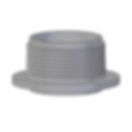 Injection moulded BSPT threaded spinweld spigot