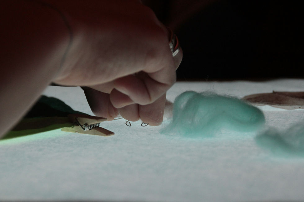 animation table lumineuse