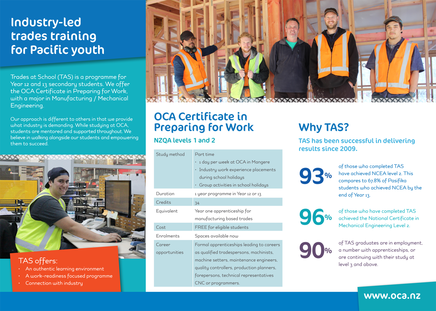 OCA Brochures
