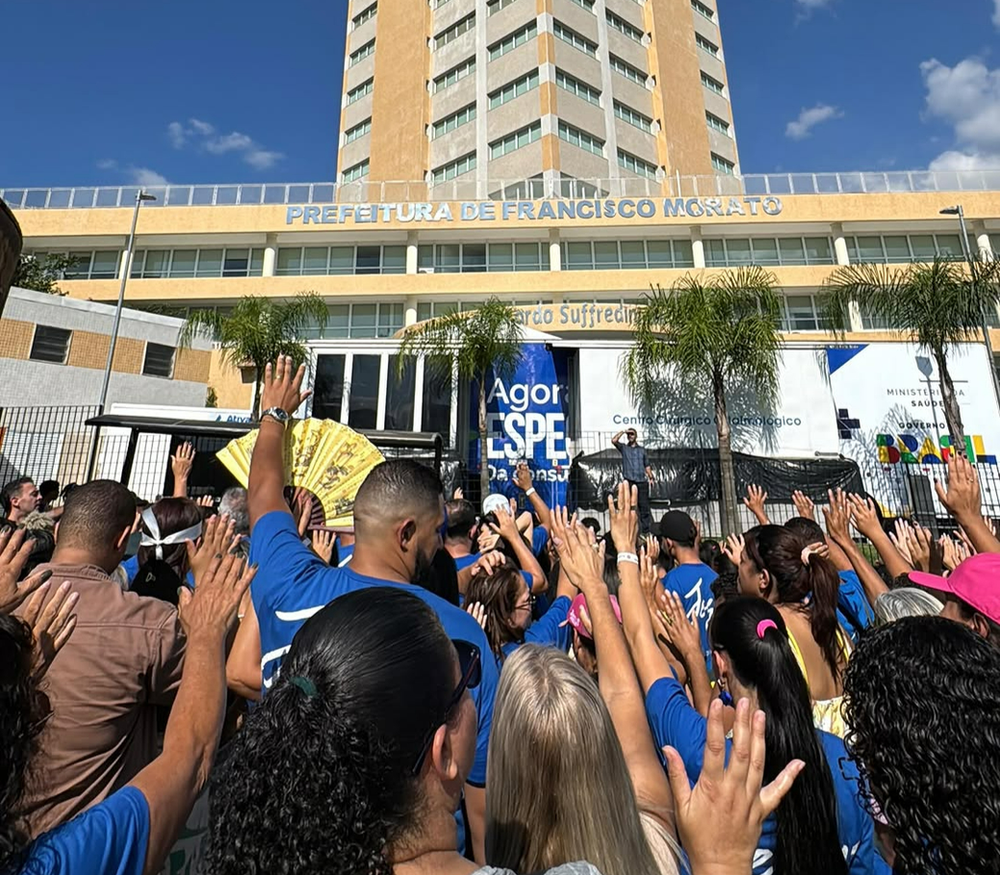 Marcha para Jesus em Francisco Morato